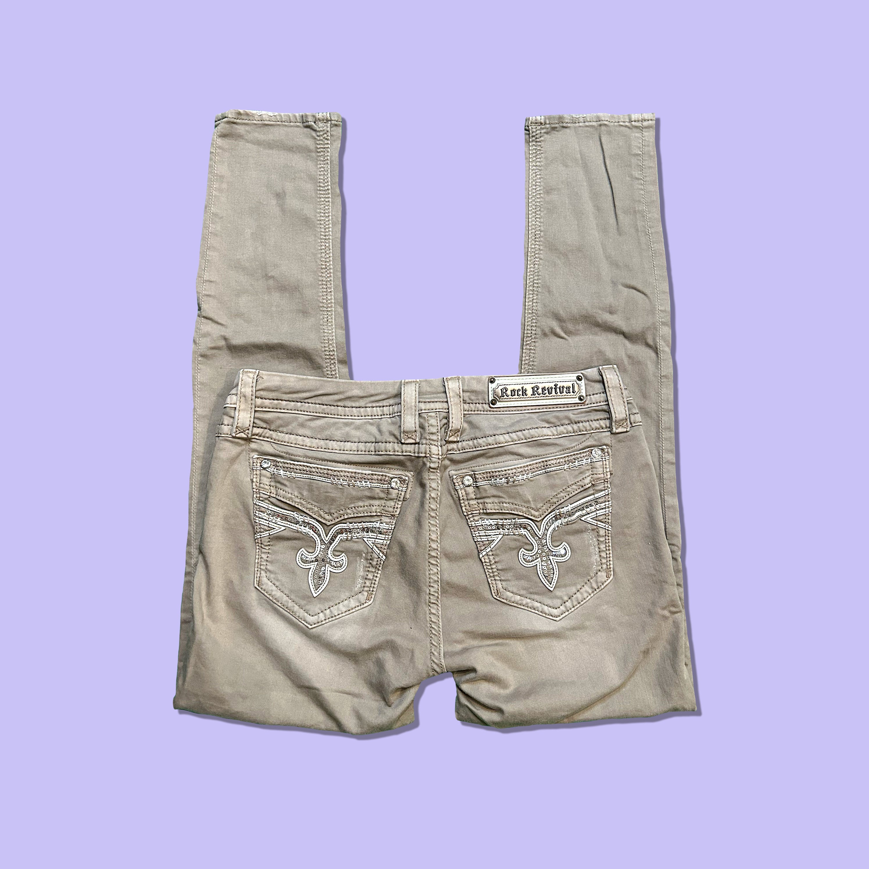 Rock revival fashion khakis