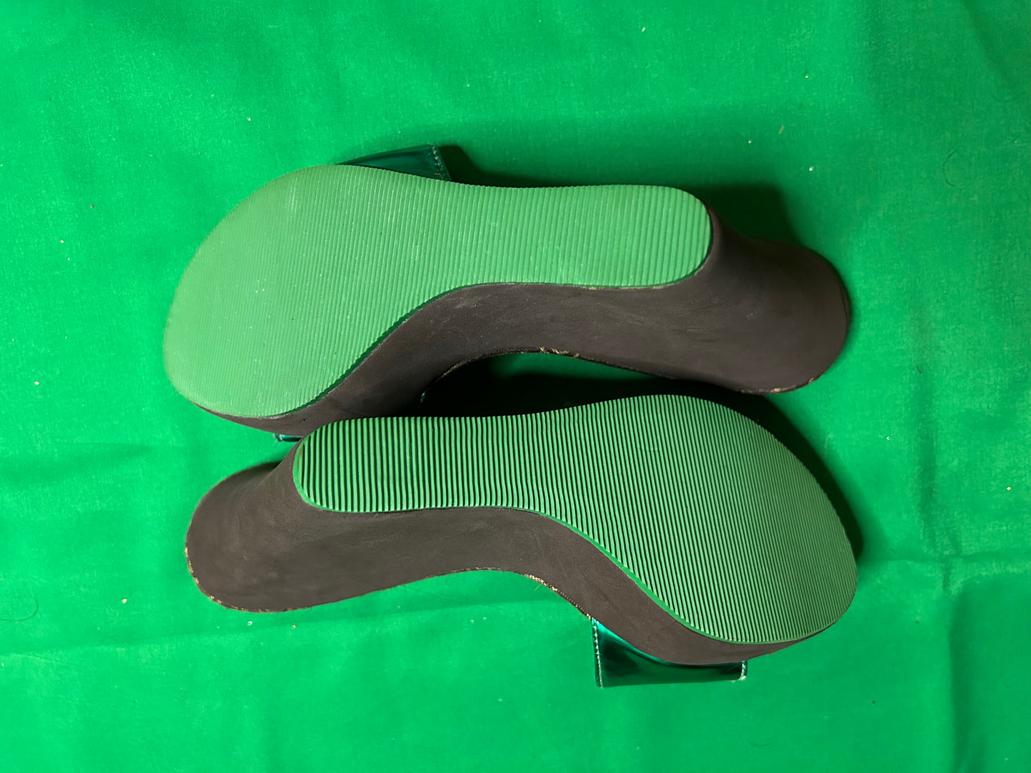 Green Rocawear Wedge Sandals