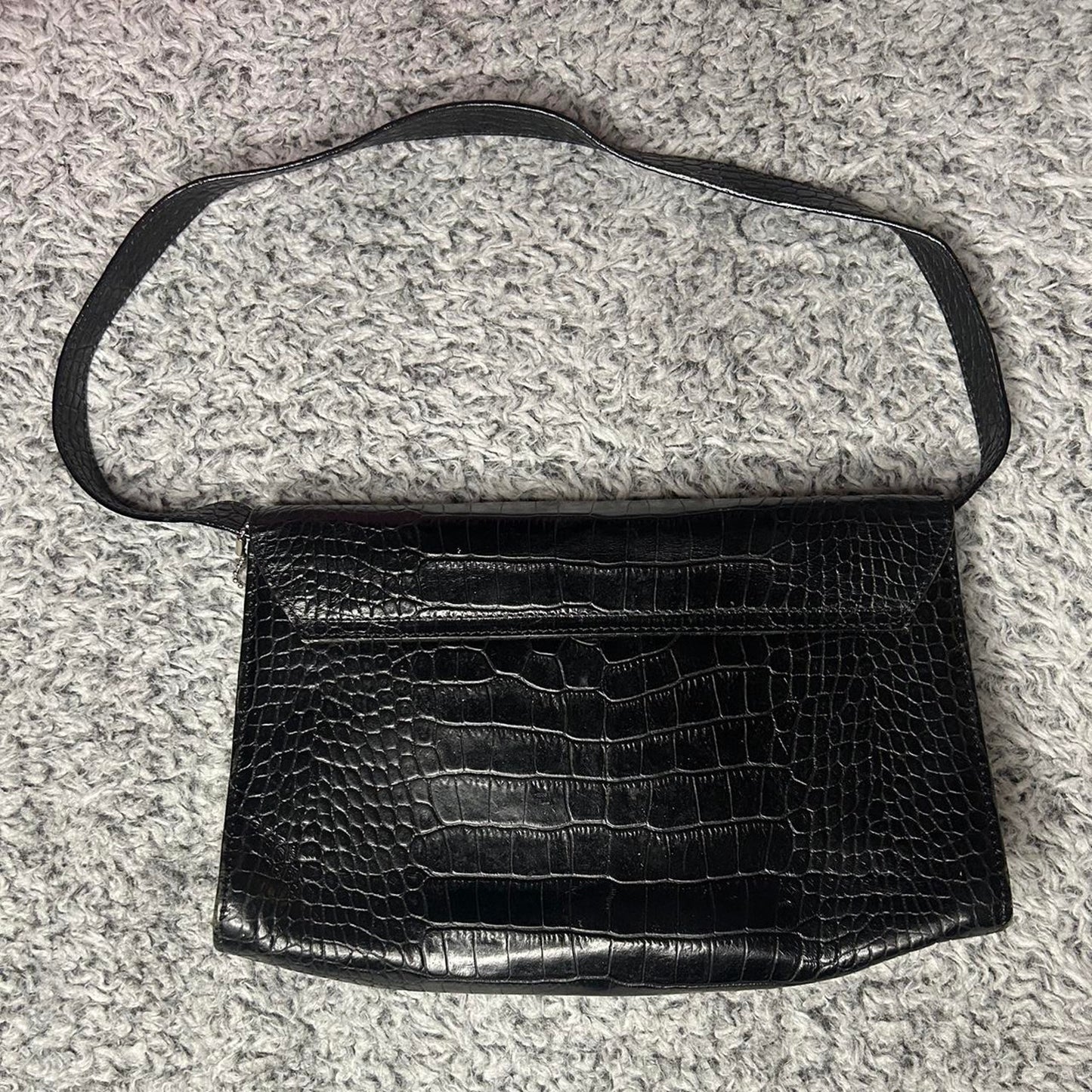 I santi y2k 90s faux croc shoulder bag