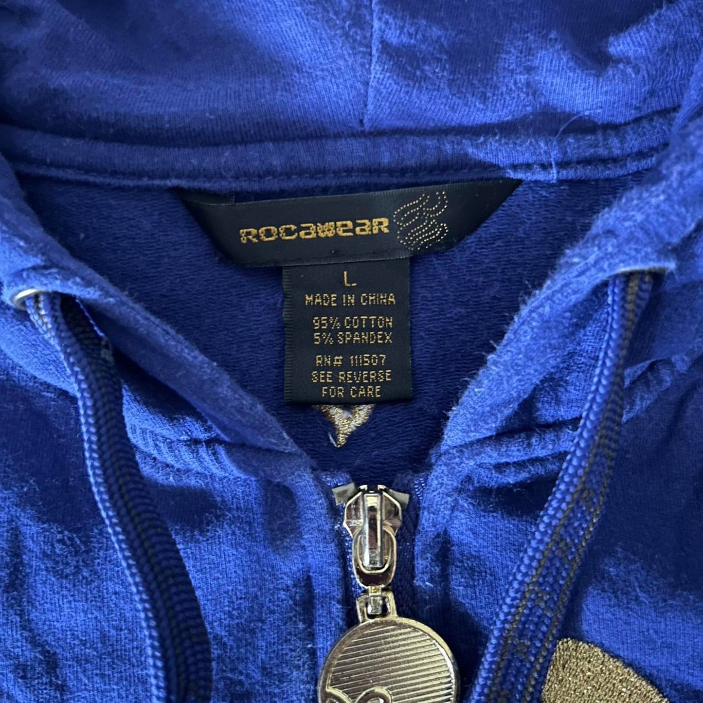 Y2k rocawear full zip hoodie